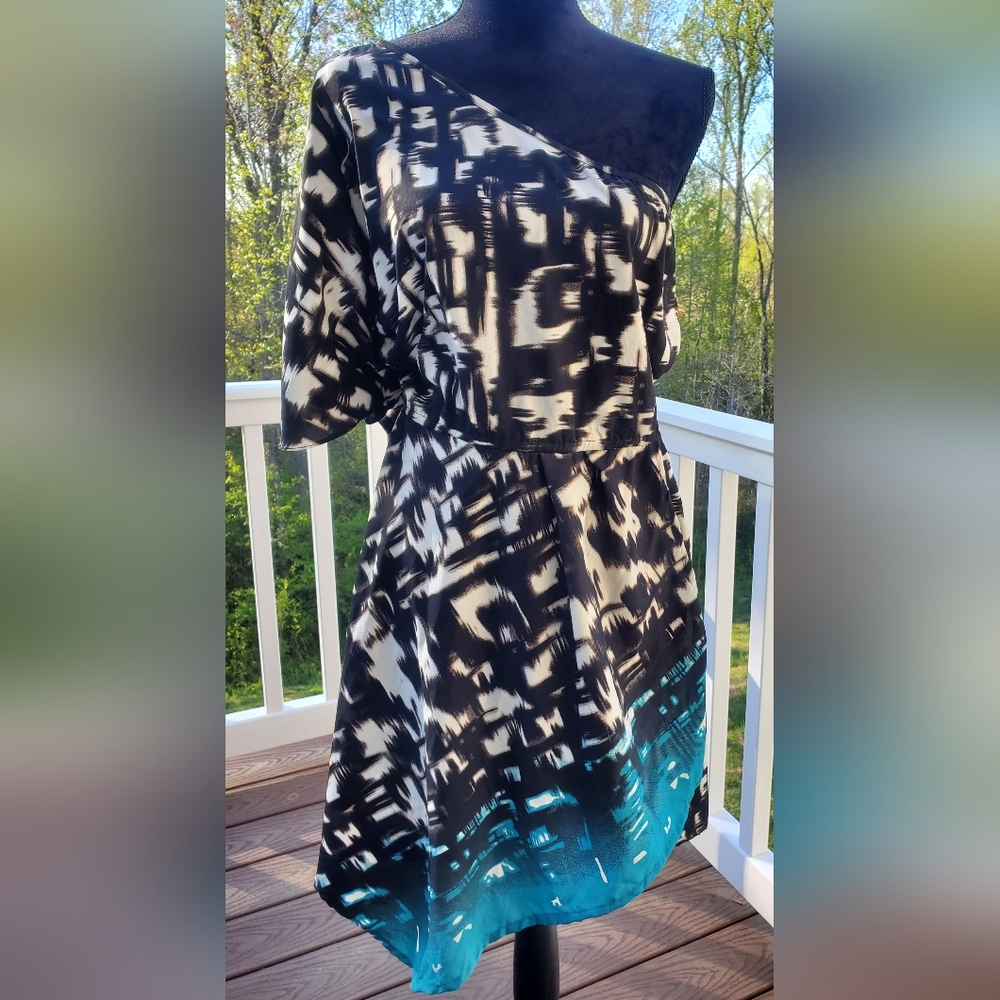 Women's one shoulder dress